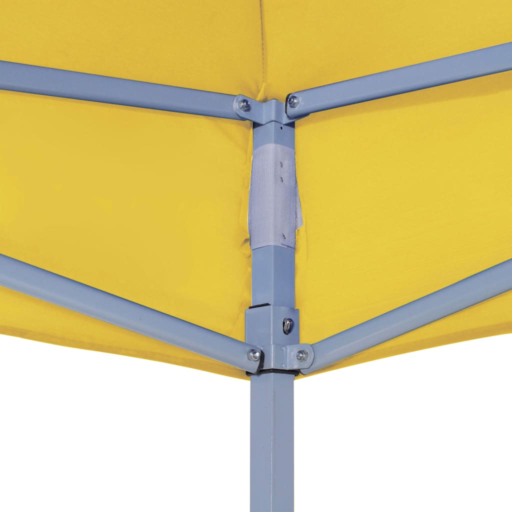 Teltduk for festtelt 4x3 m gul 270 g/m²