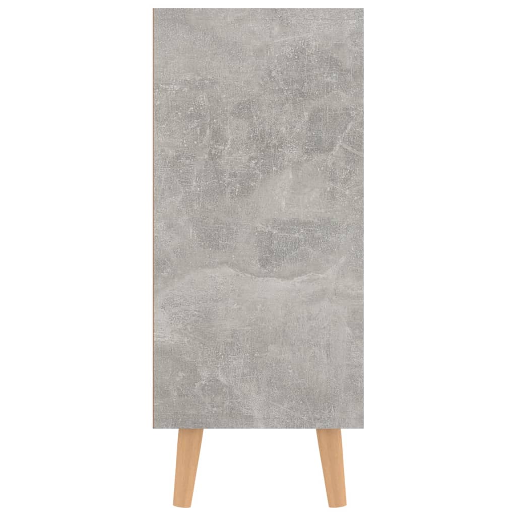 Skjenk betonggrå 90x30x72 cm konstruert tre