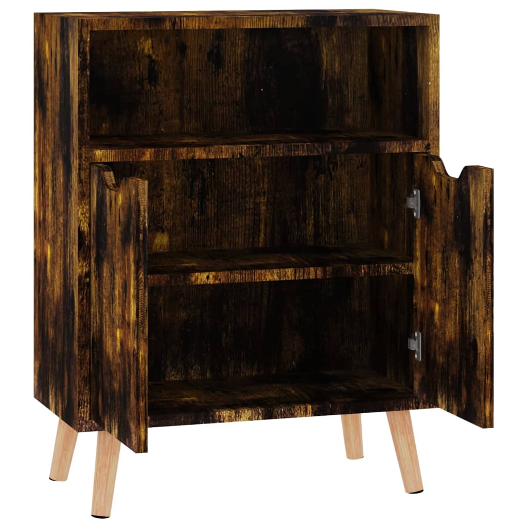 Skjenk røkt eik 60x30x72 cm konstruert tre