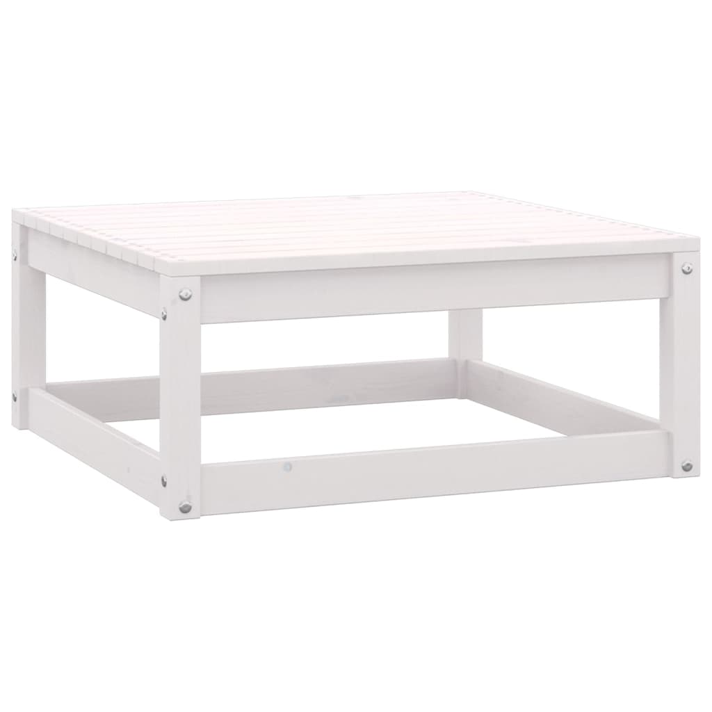Hagesofagruppe med puter 2 deler hvit heltre furu