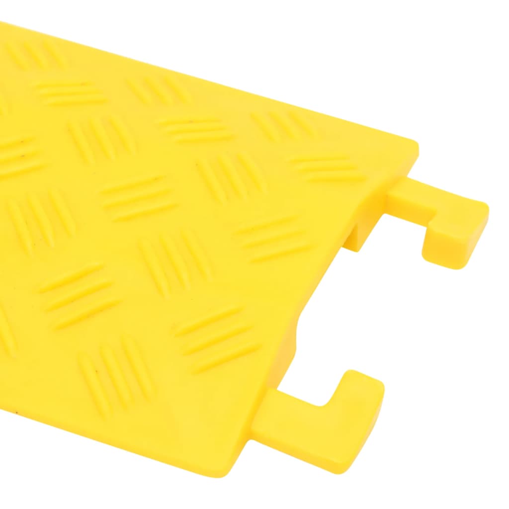 Kabelbeskyttere 4 stk 98,5 cm gul