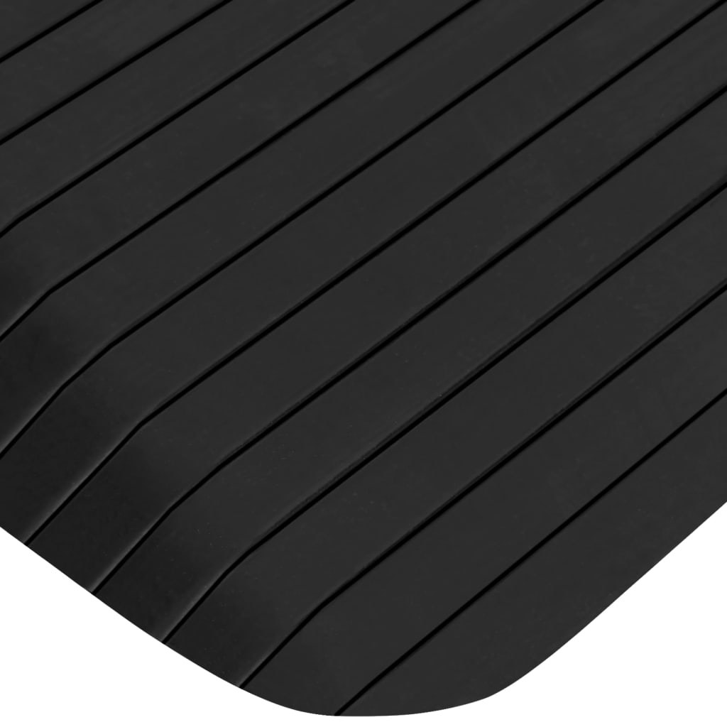 Terskelrampe 110x32x3,8 cm gummi