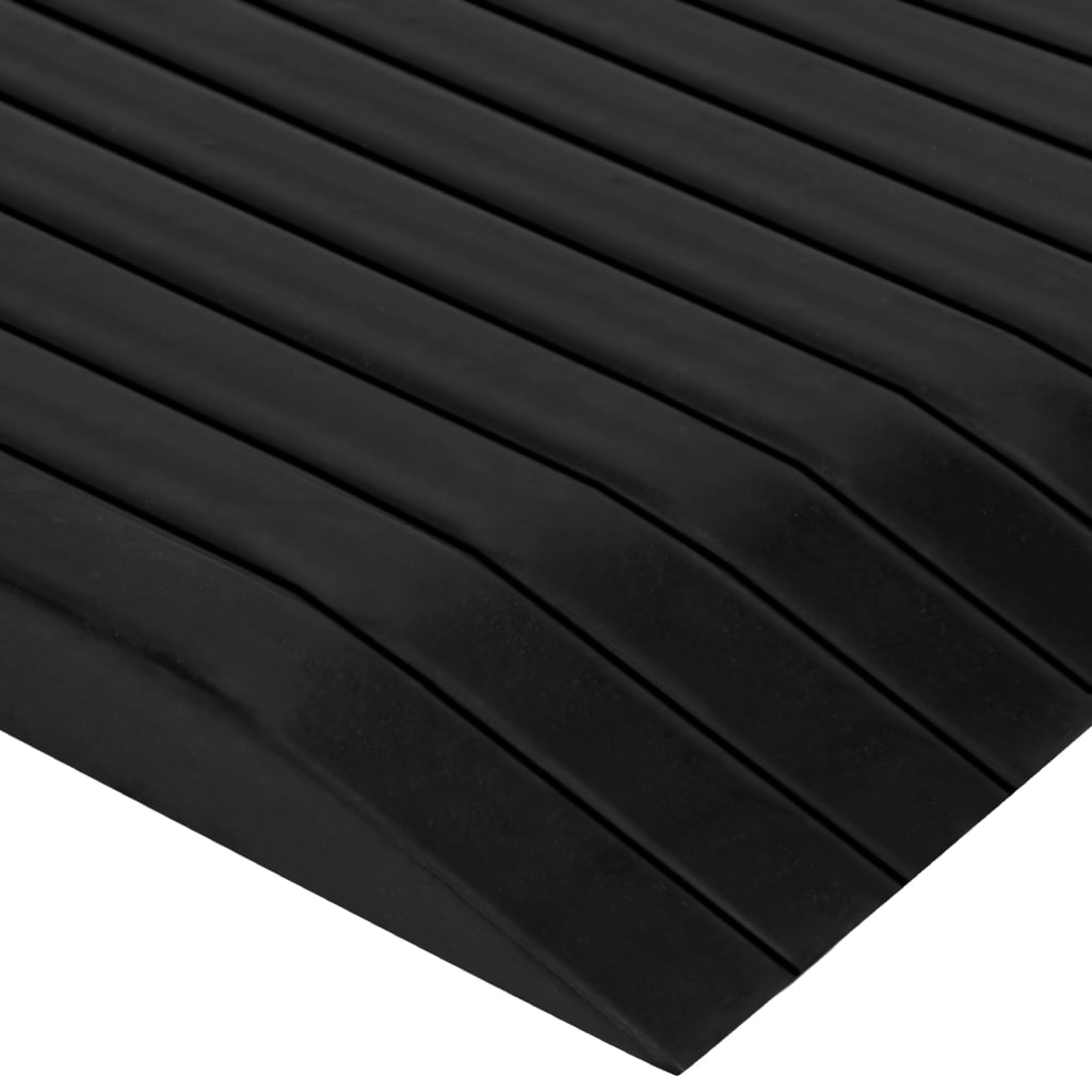 Terskelrampe 110x32x3,8 cm gummi