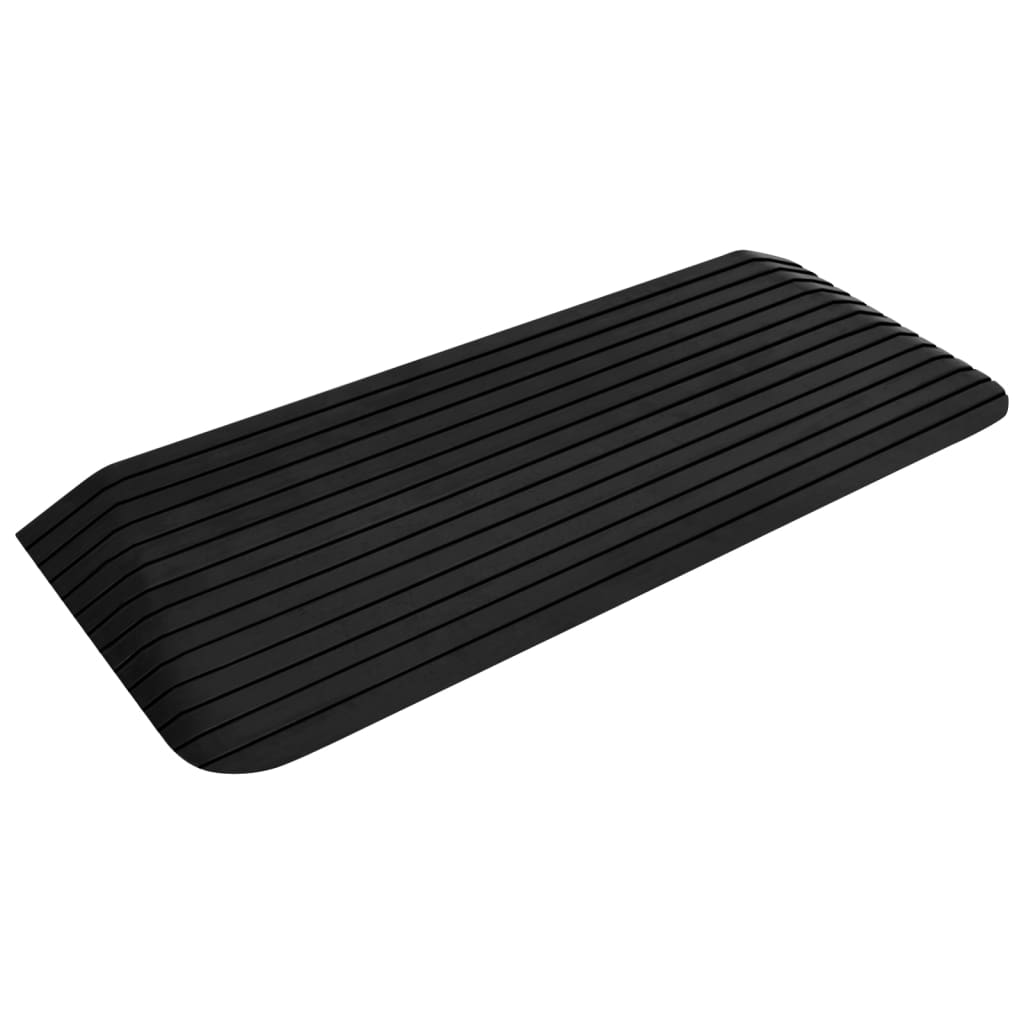 Terskelramper 2 stk 110x41x5 cm gummi