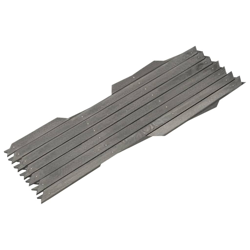 Espaliergjerder 5 stk heltre gran 180x30 cm grå