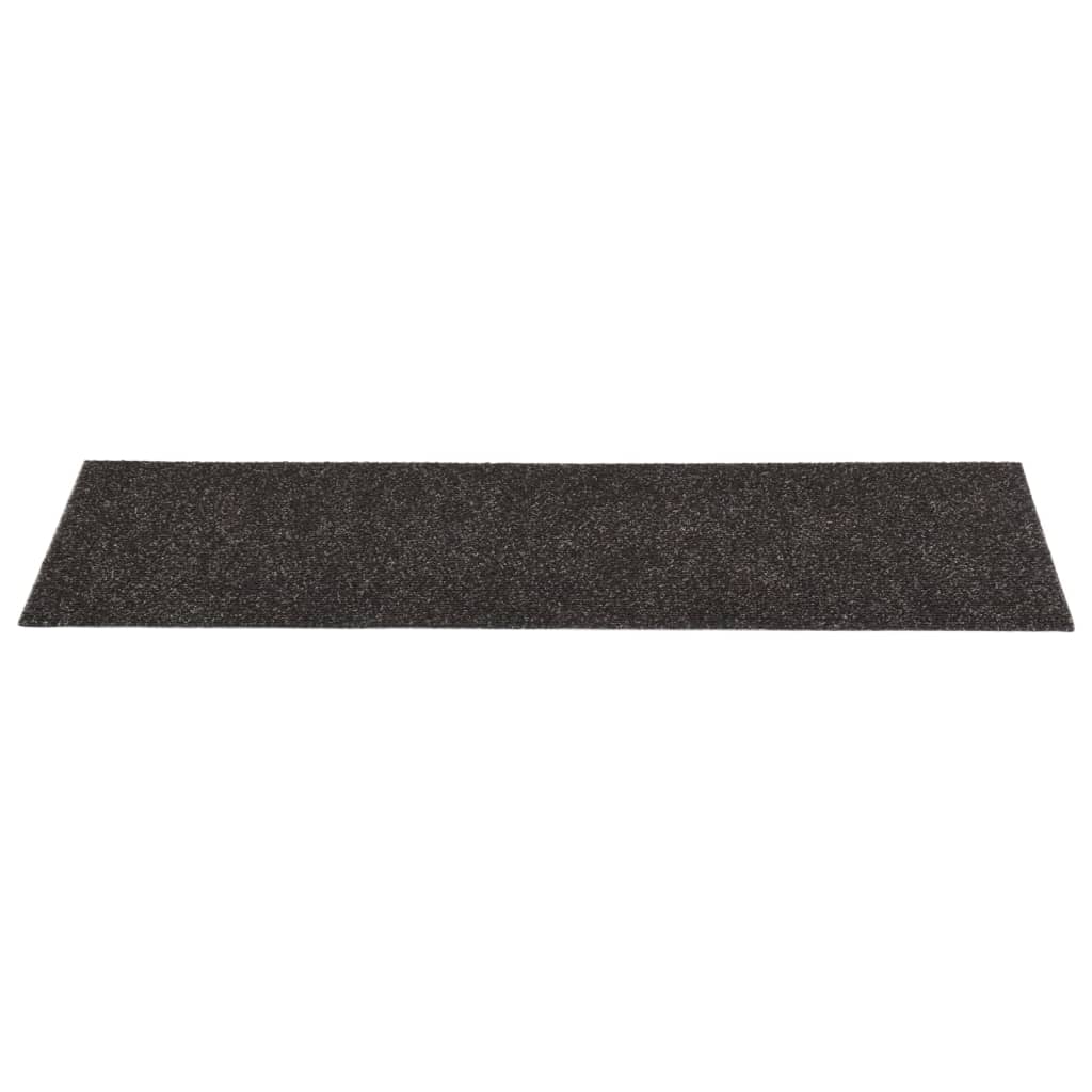 Trappematter selvklebende 15 stk 76x20 cm brune rektangulære