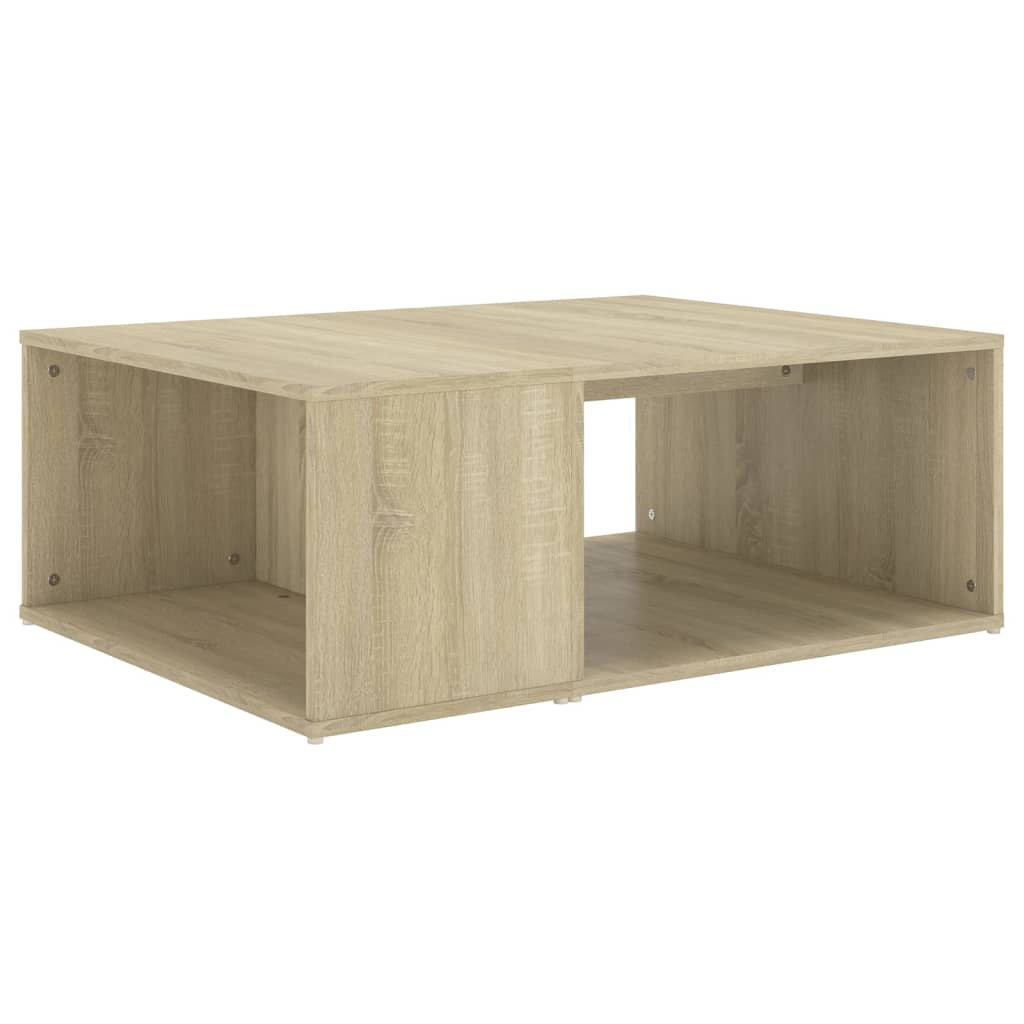 Salongbord sonoma eik 90x67x33 cm konstruert tre
