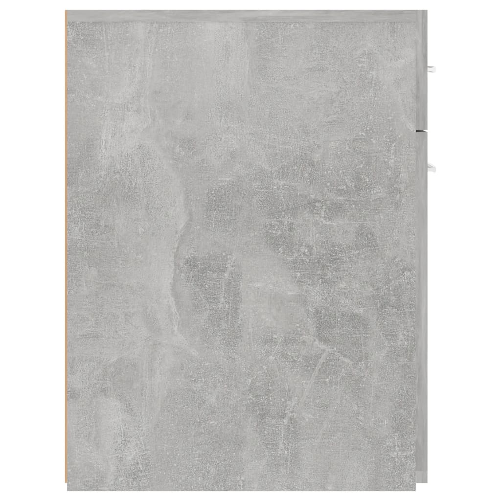 Apotekskap betonggrå 20x45,5x60 cm konstruert tre