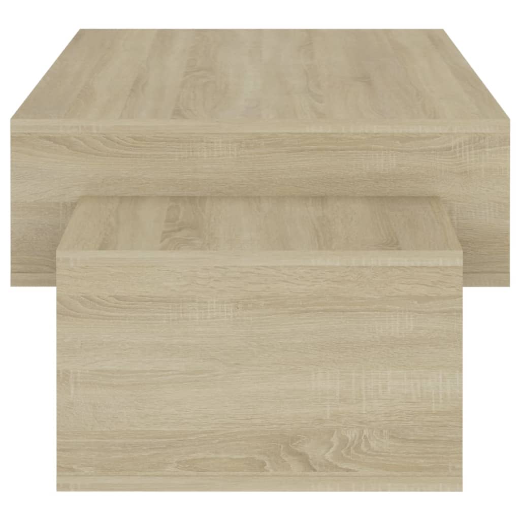 Salongbord sonoma eik 105x55x32 cm konstruert tre