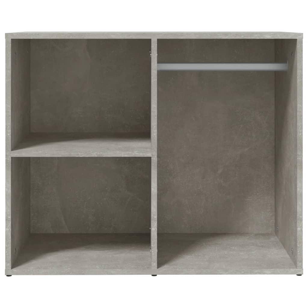 Sminkeskap betonggrå 80x40x65 cm konstruert tre