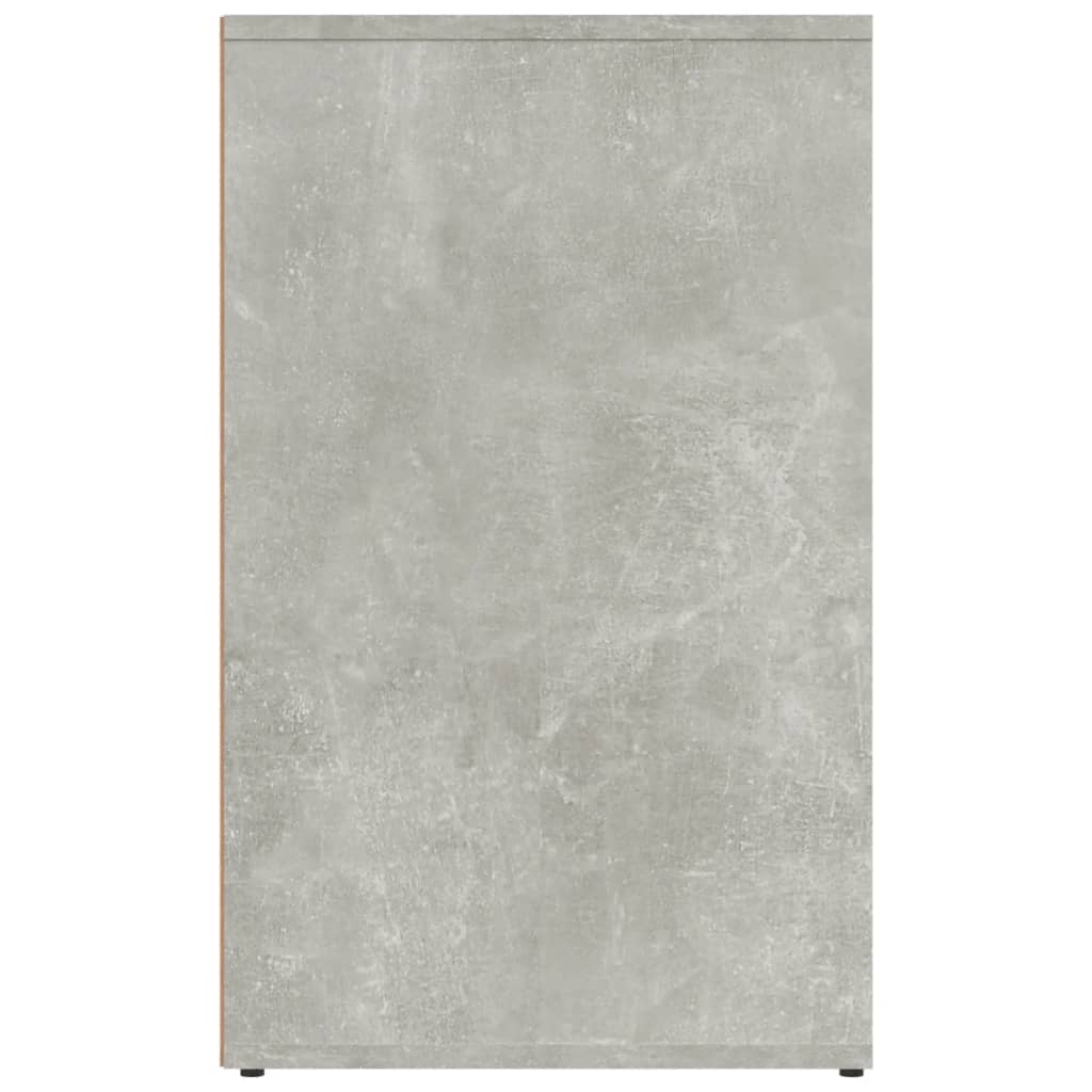 Sminkeskap betonggrå 80x40x65 cm konstruert tre