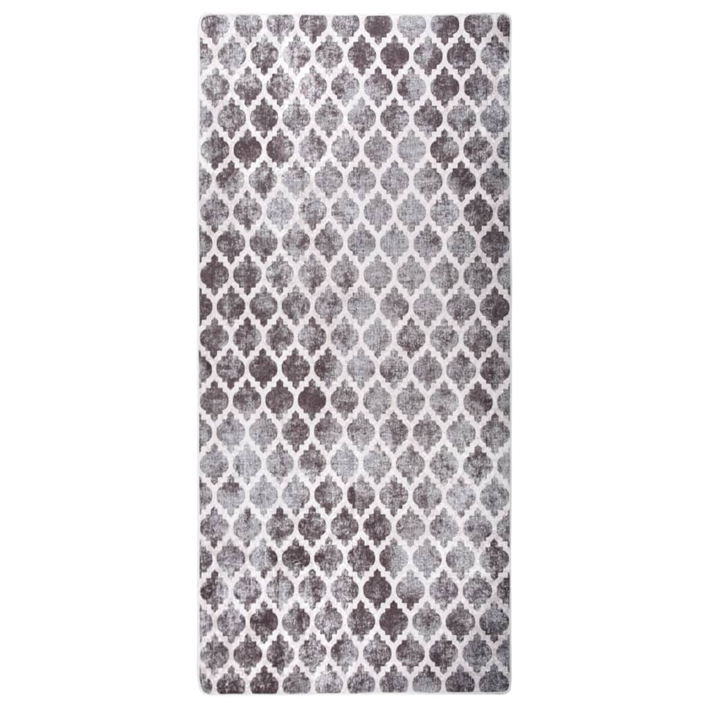 Vaskbart teppe 80x300 cm flerfarget