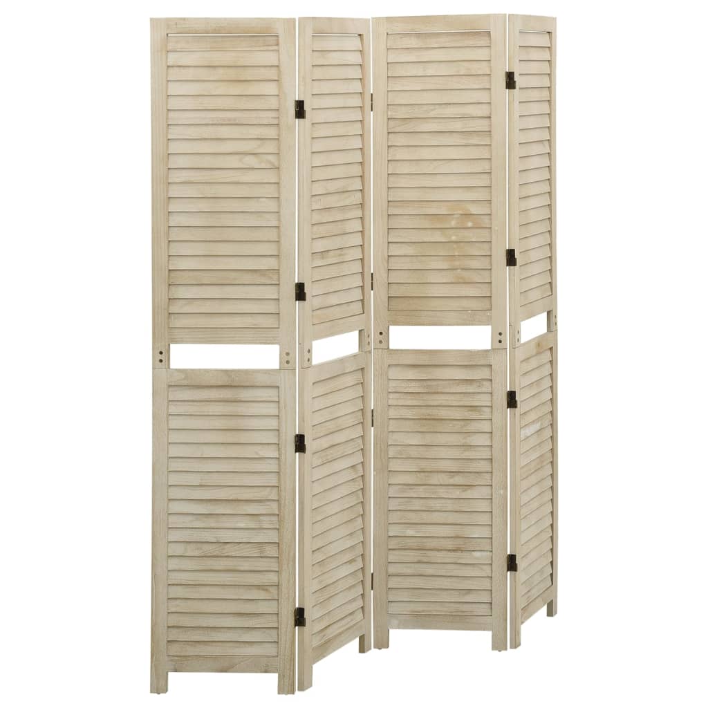 Romdeler 4 paneler 140x165 cm heltre keisertre