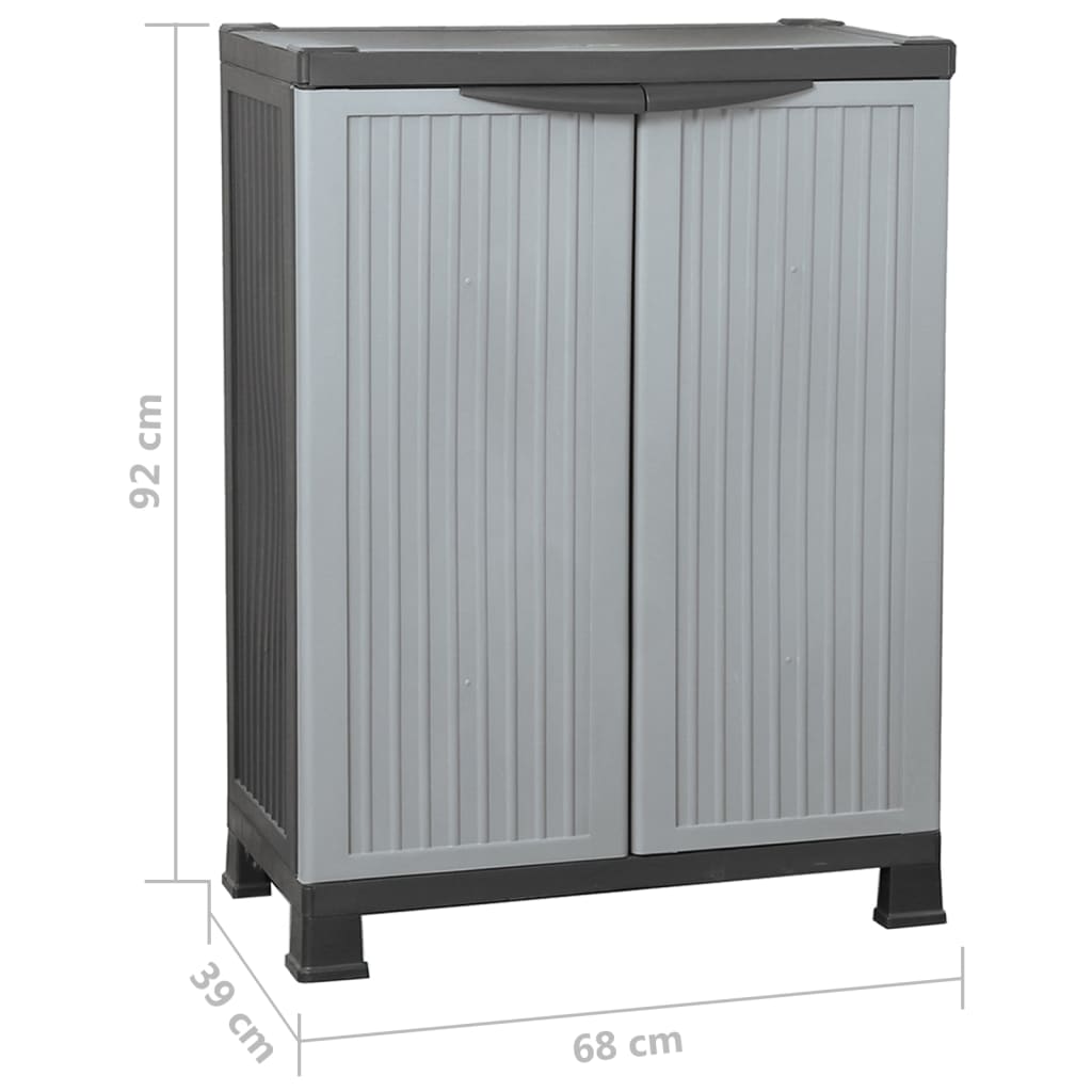 Plastskap 68x39x92 cm