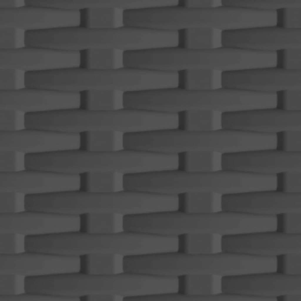 Plastskap 68x39x92 cm rottingdesign