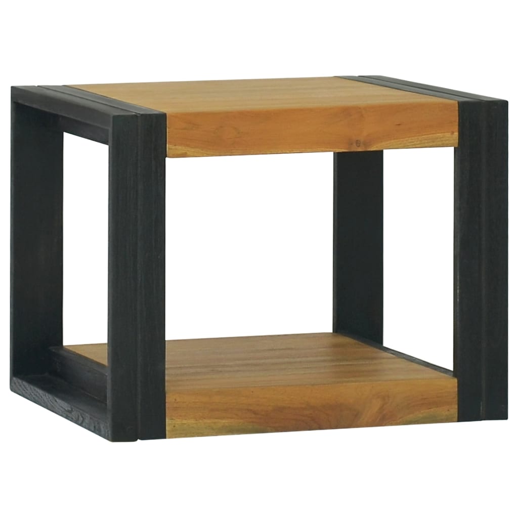 Veggmontert baderomsskap 45x45x35 cm heltre teak