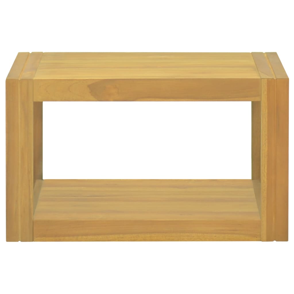 Veggmontert baderomsskap 60x45x35 cm heltre teak