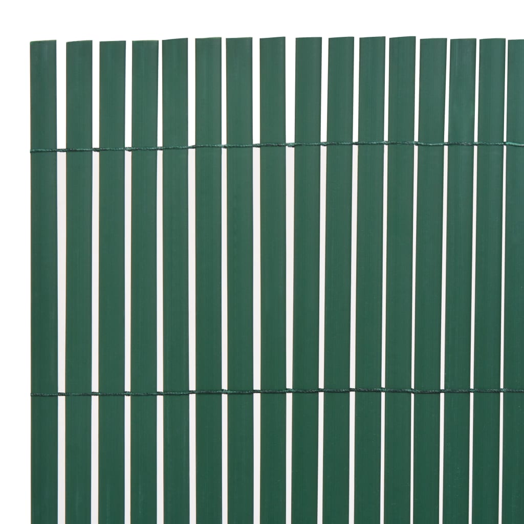 Dobbelsidet hagegjerde 110x300 cm grønn