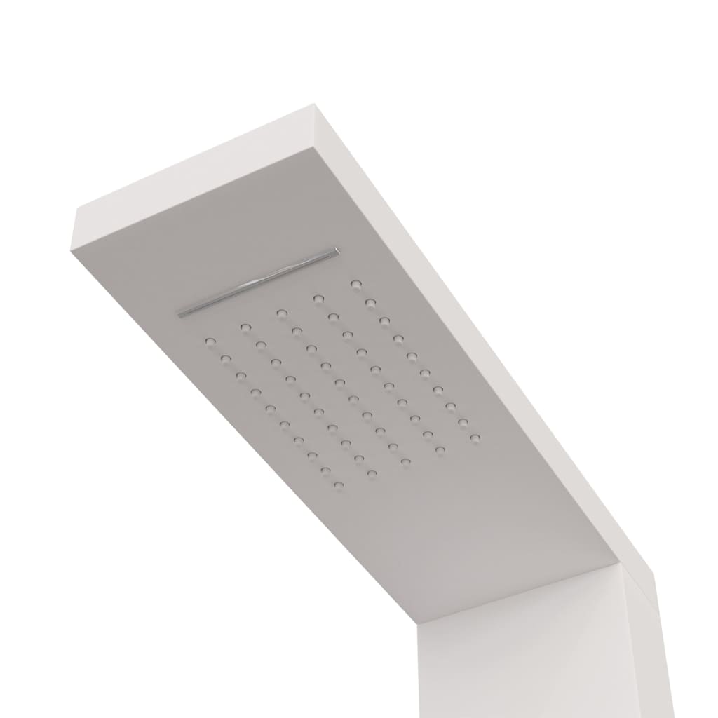 Dusjpanel aluminium hvit