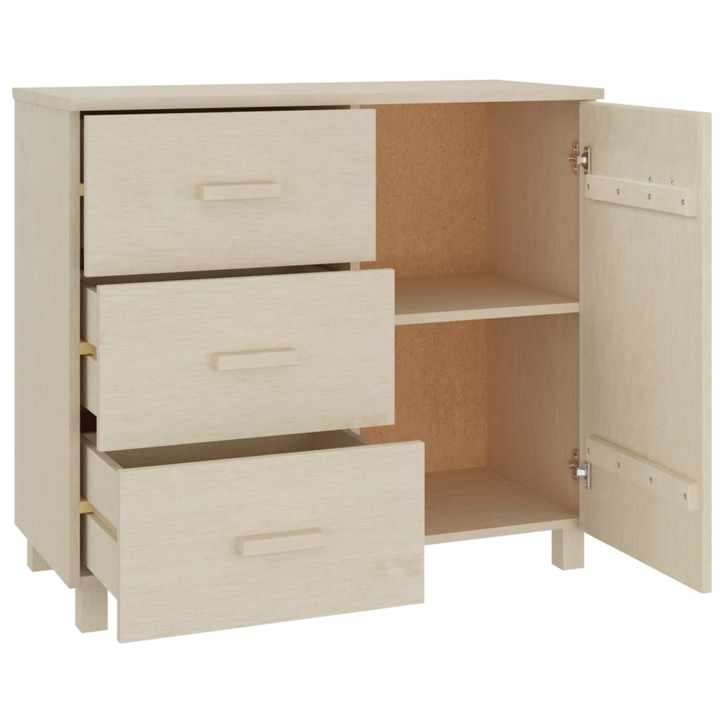Skjenk HAMAR honningbrun 90x40x80 cm heltre furu