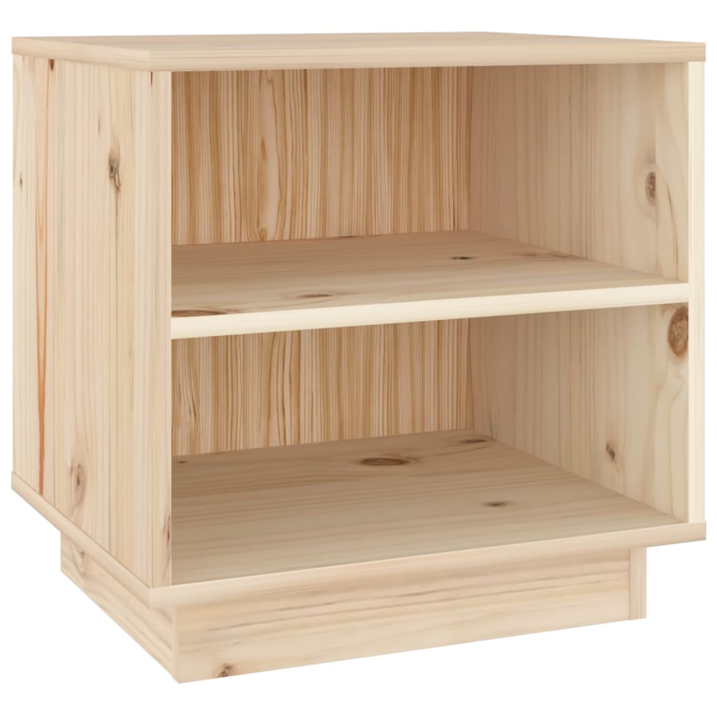 Nattbord 2 stk 40x34x40 cm heltre furu