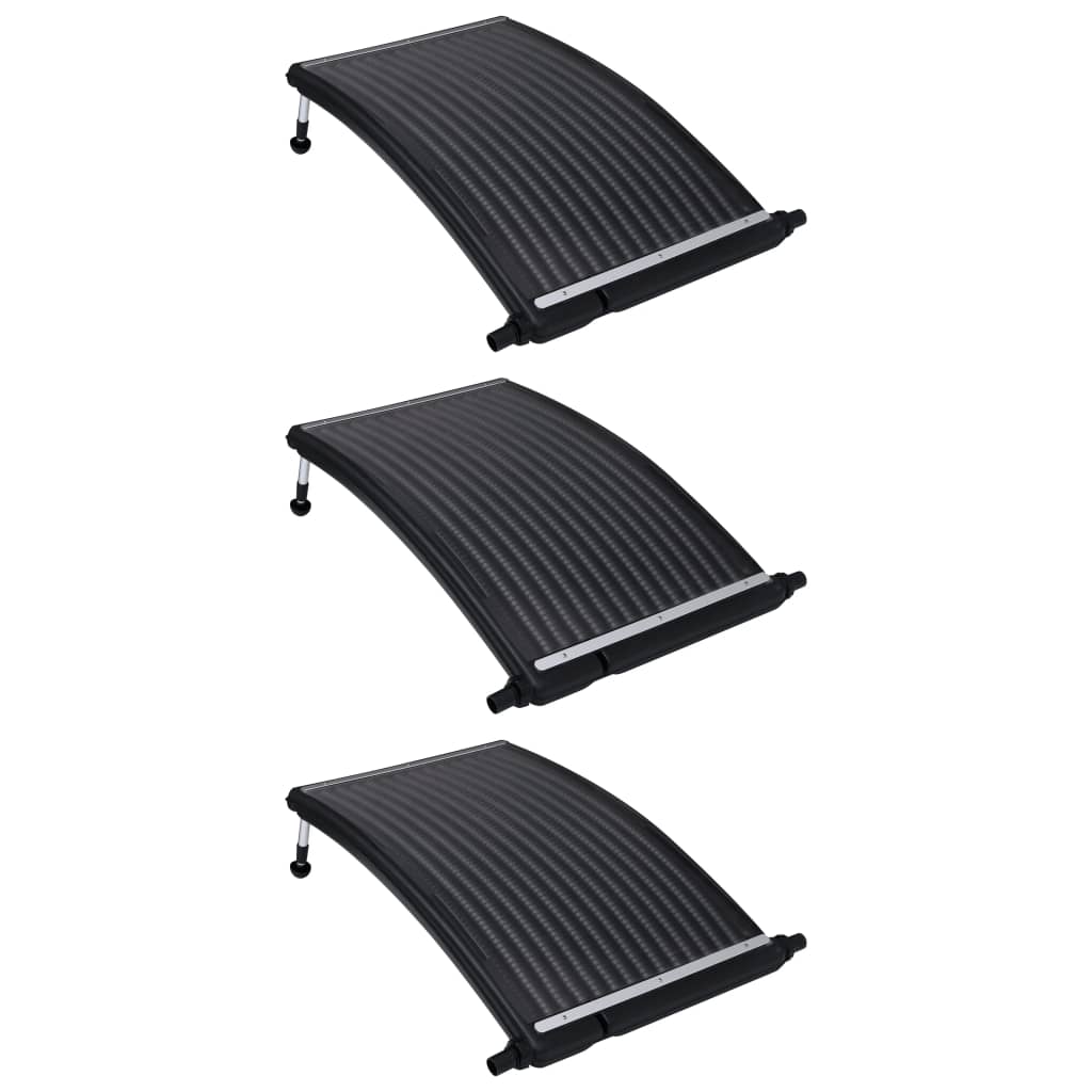 Solcellepanel for basseng buet 3 stk 110x65 cm