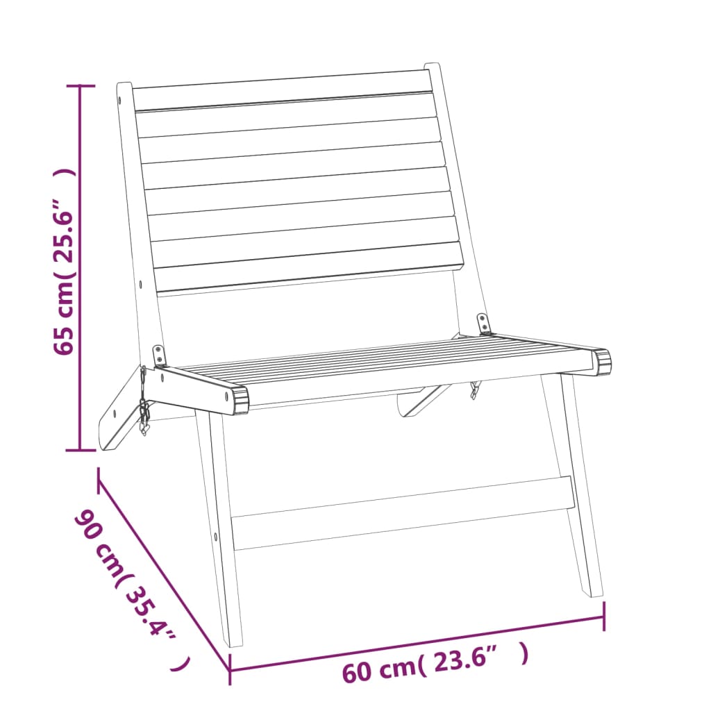Hagestol heltre teak