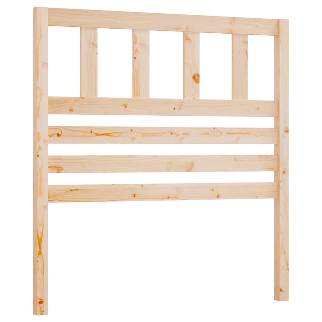Sengegavl 81x4x100 cm heltre furu