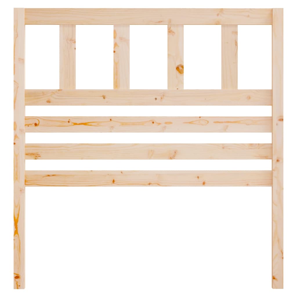 Sengegavl 96x4x100 cm heltre furu
