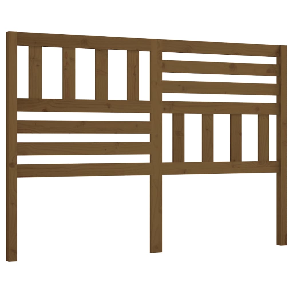 Sengegavl honningbrun 156x4x100 cm heltre furu