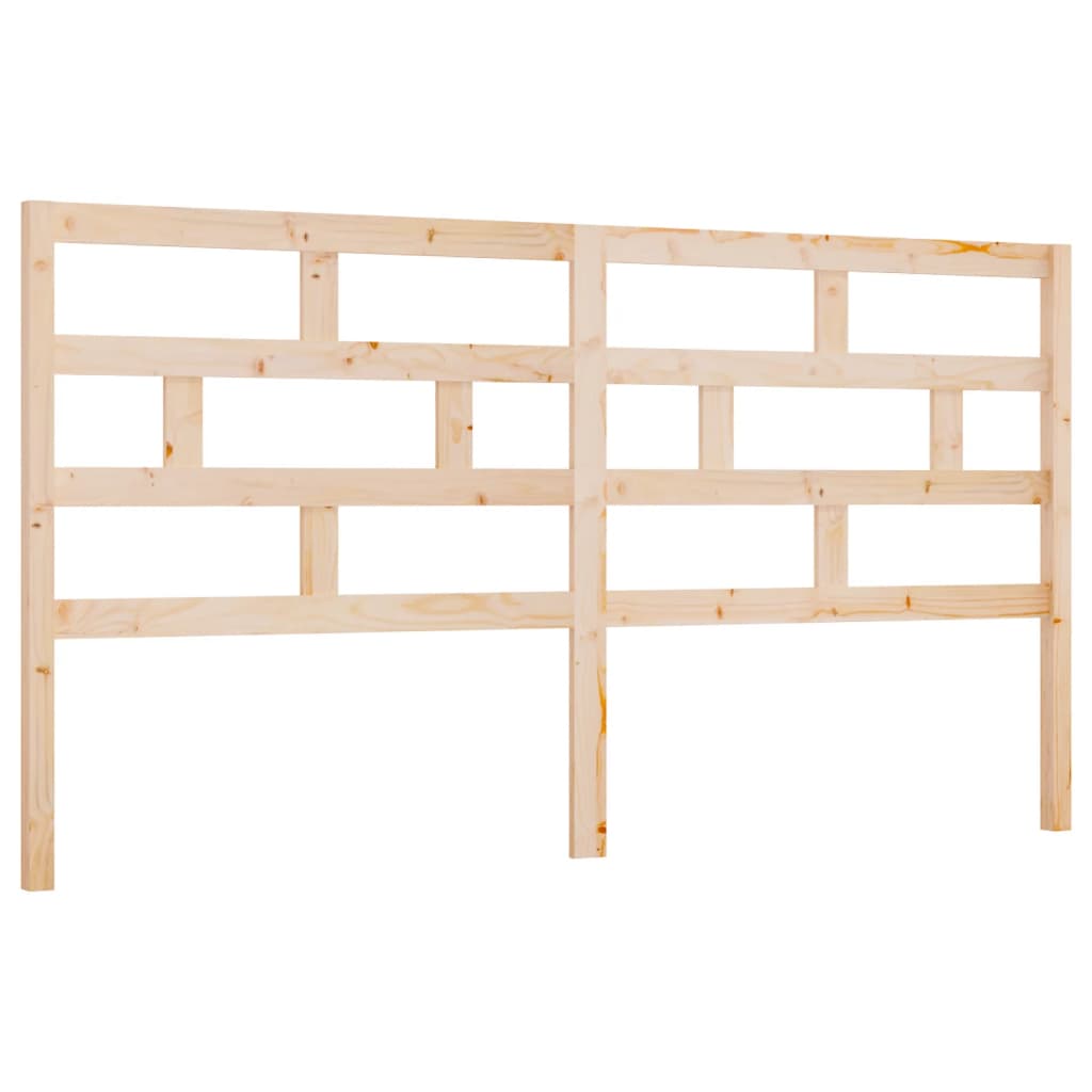 Sengegavl 206x4x100 cm heltre furu