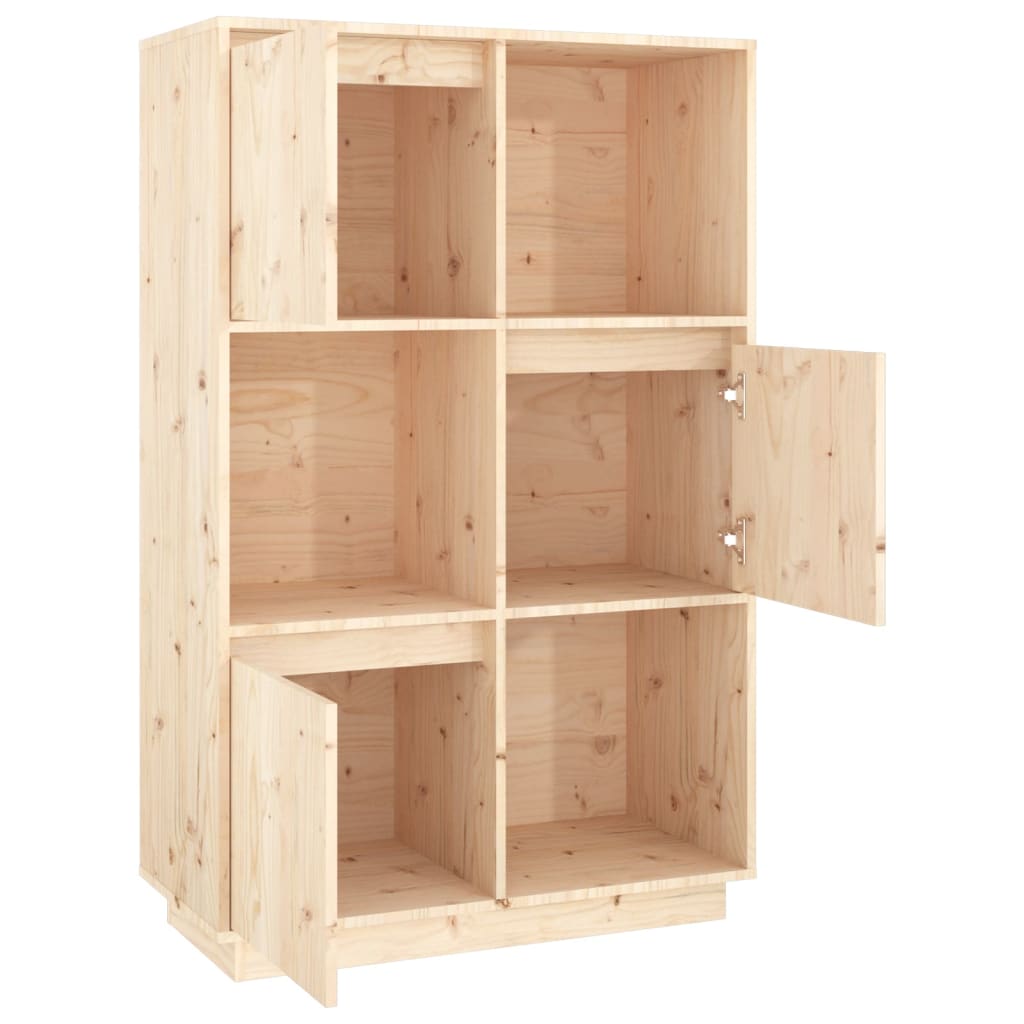 Highboard 74x35x117 cm heltre furu