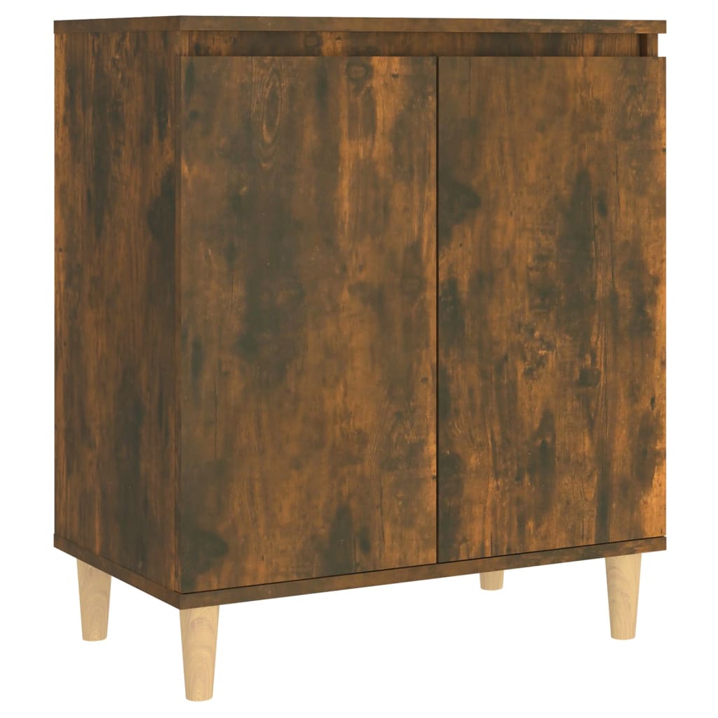 Skjenk røkt eik 60x35x70 cm konstruert tre