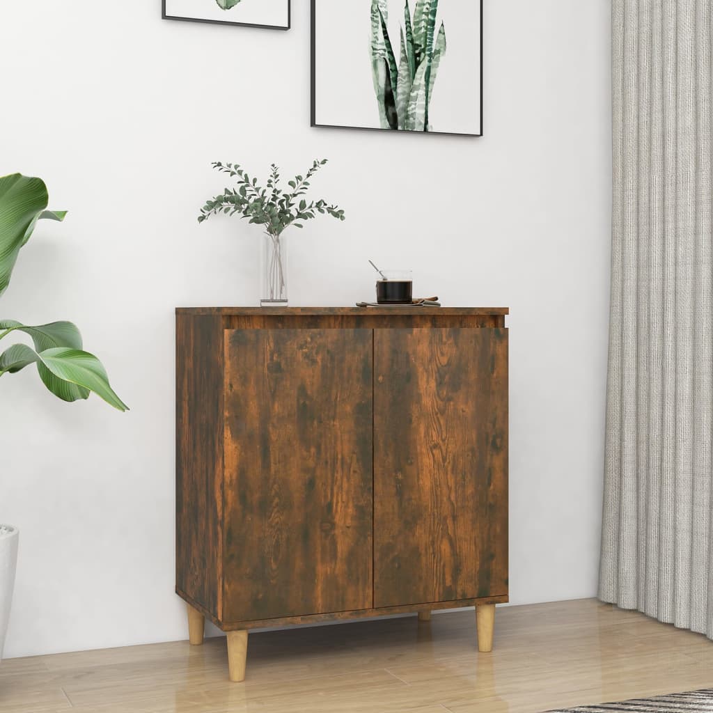 Skjenk røkt eik 60x35x70 cm konstruert tre