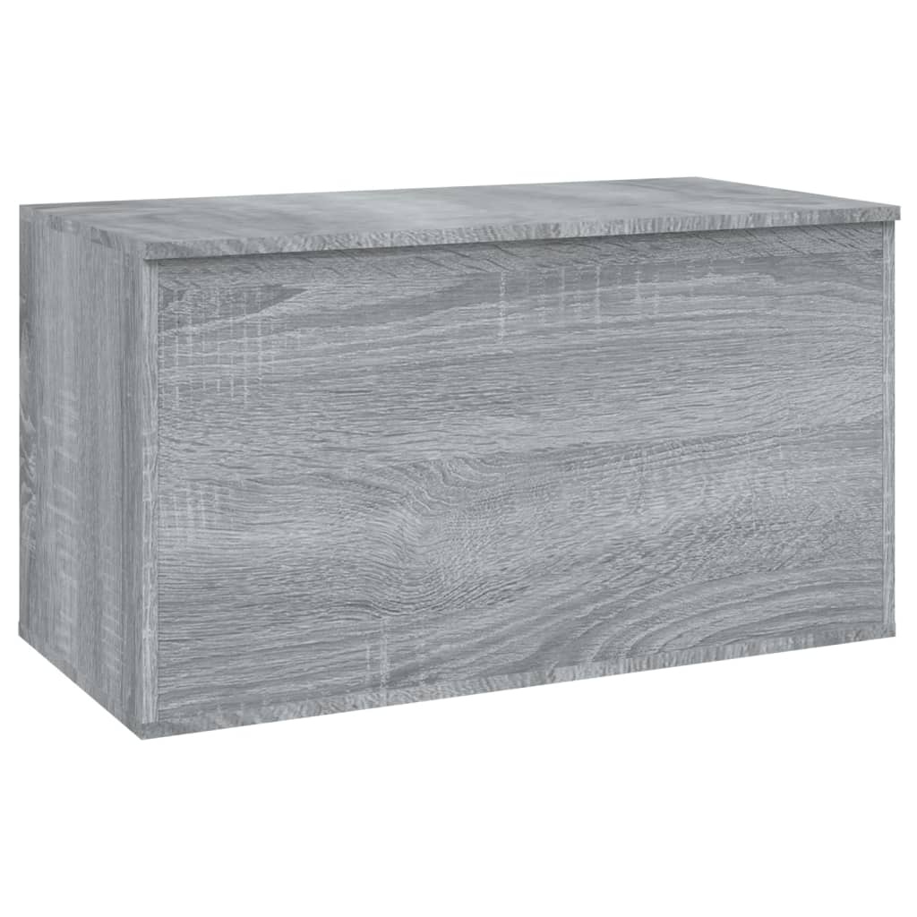 Oppbevaringskiste grå sonoma 84x42x46 cm konstruert tre