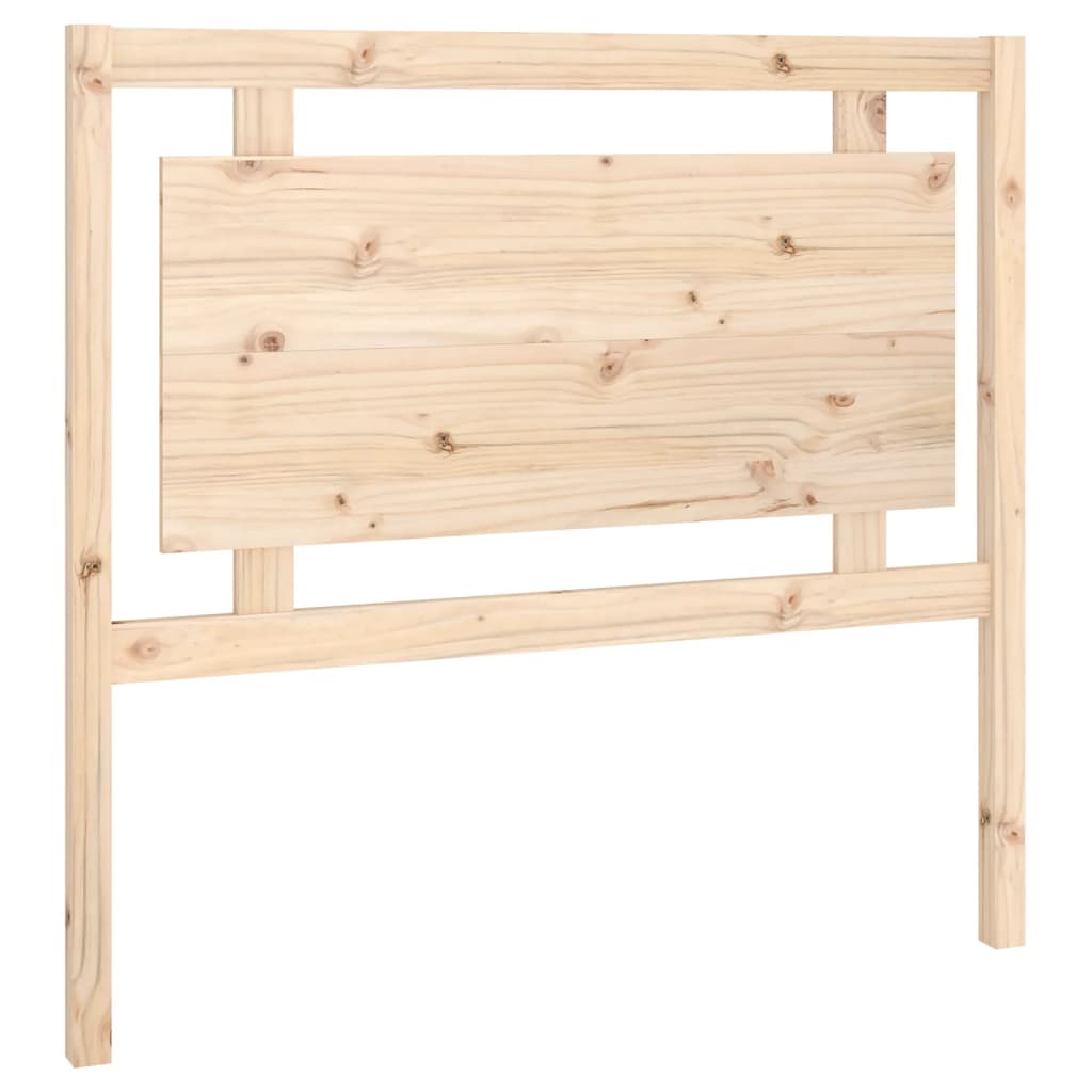 Sengegavl 105,5x4x100 cm heltre furu