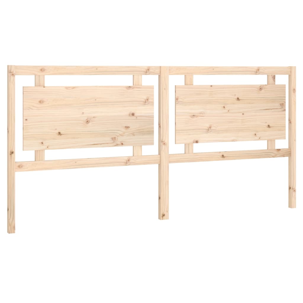 Sengegavl 205,5x4x100 cm heltre furu