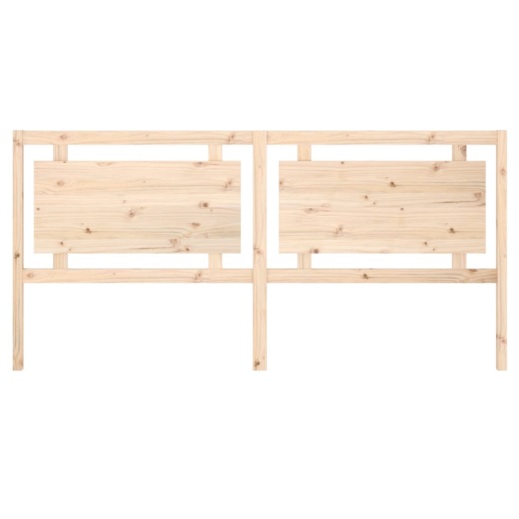 Sengegavl 205,5x4x100 cm heltre furu