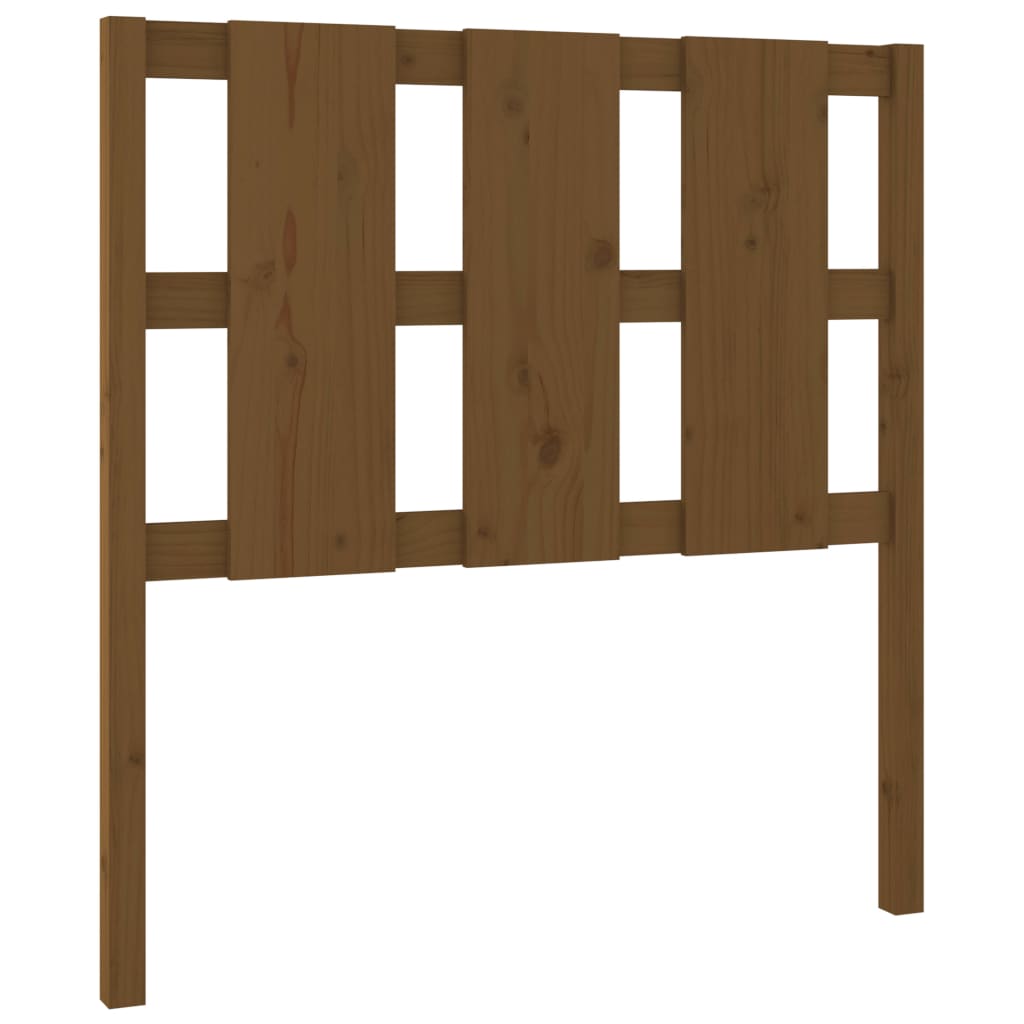 Sengegavl honningbrun 105,5x4x100 cm heltre furu