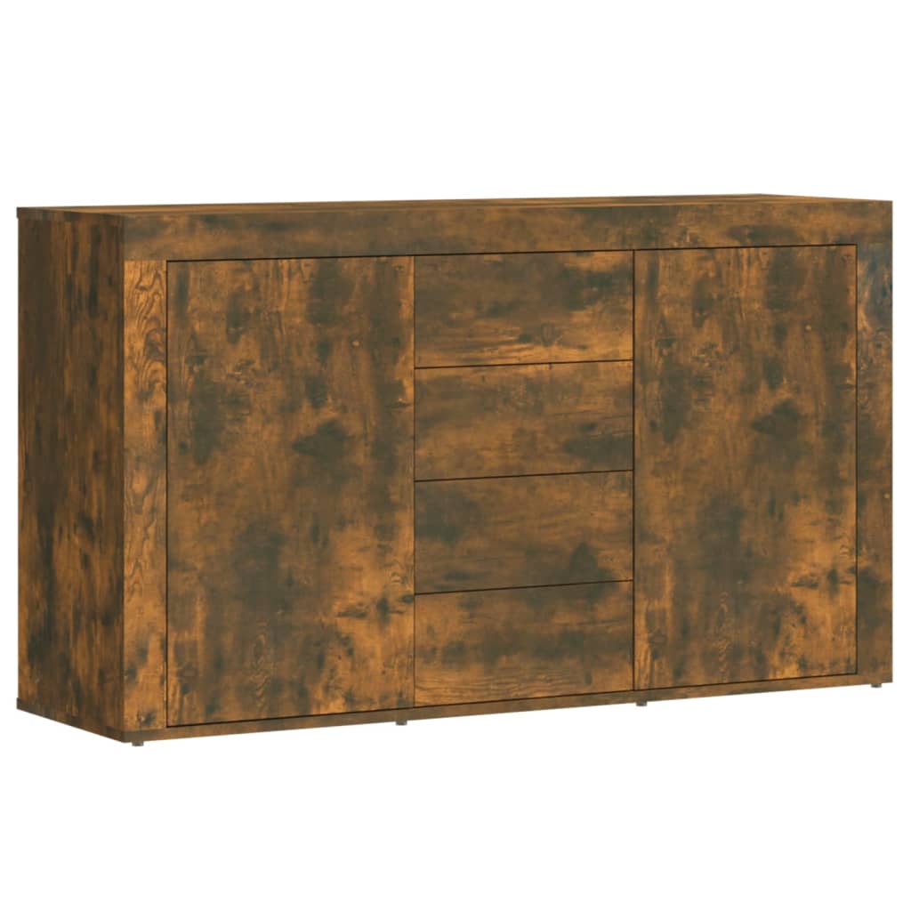 Skjenk røkt eik 120x36x69 cm konstruert tre