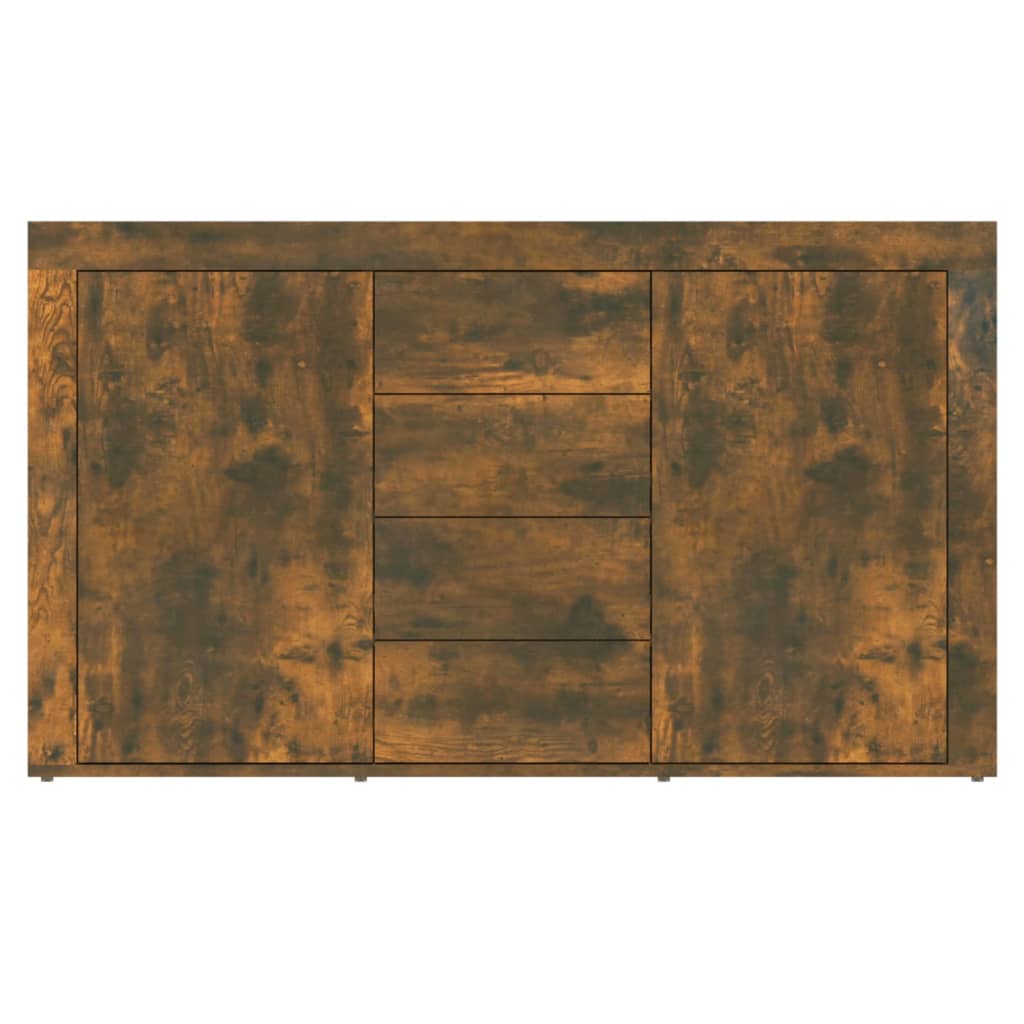 Skjenk røkt eik 120x36x69 cm konstruert tre