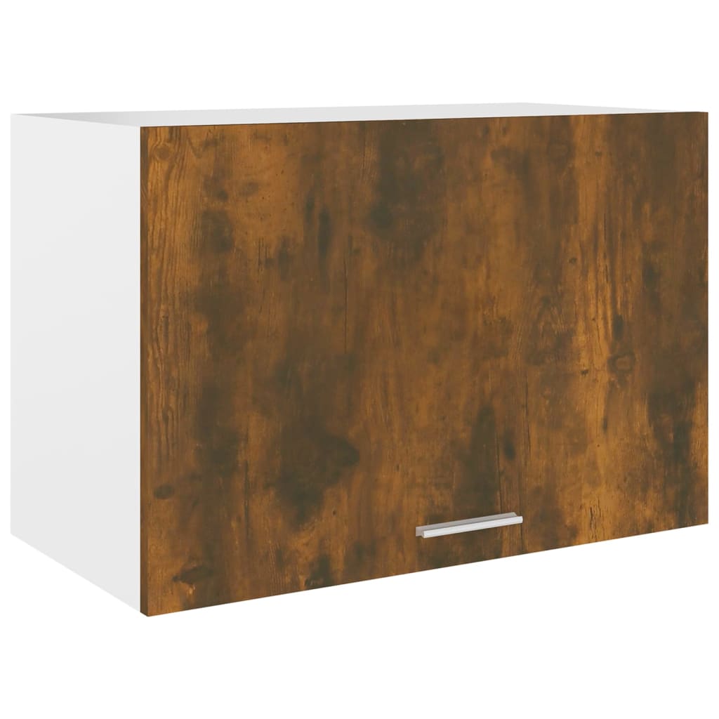 Vegghengt skap "Lyon" røkt eik 60x31x40 cm konstruert tre