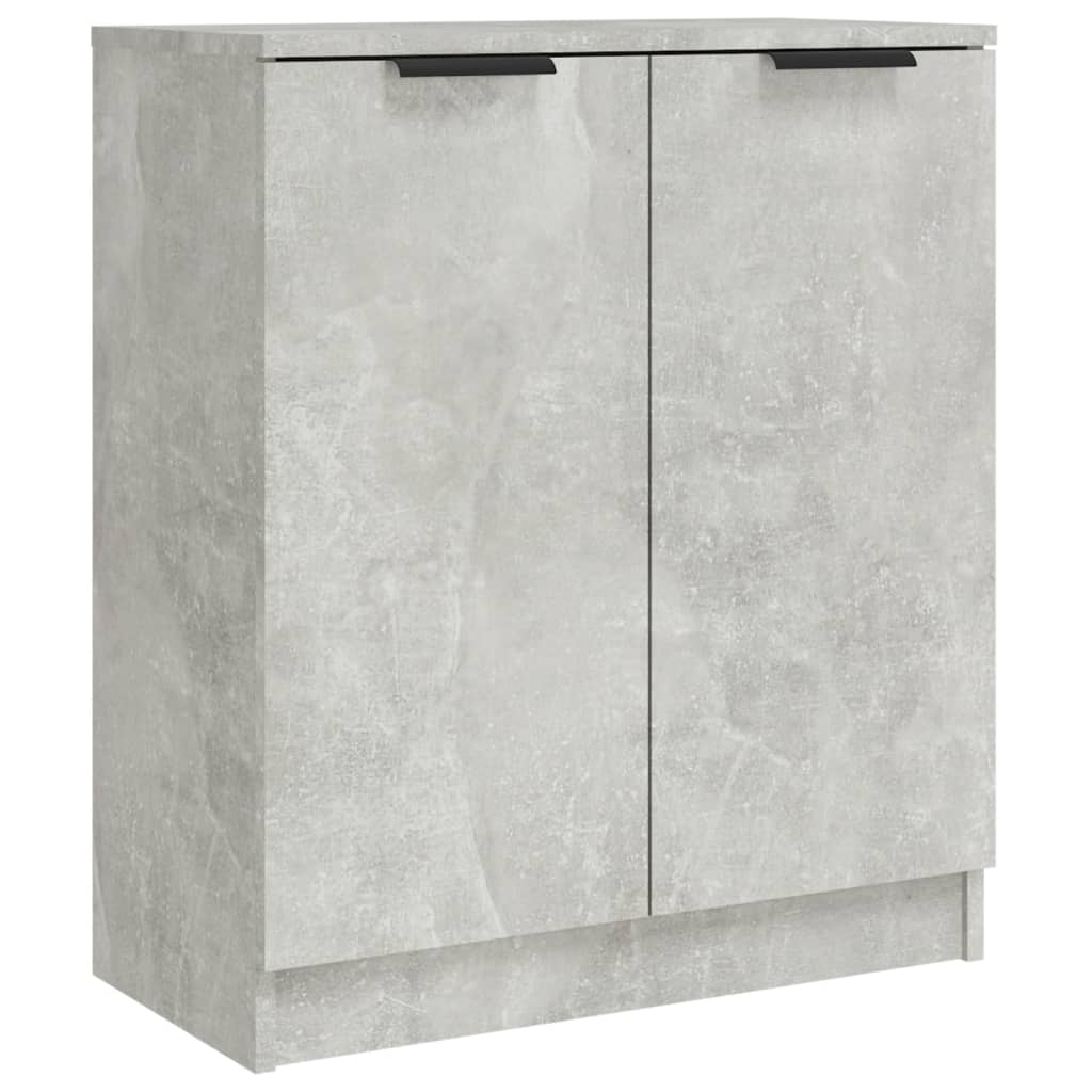 Skjenk betonggrå 60x30x70 cm konstruert tre