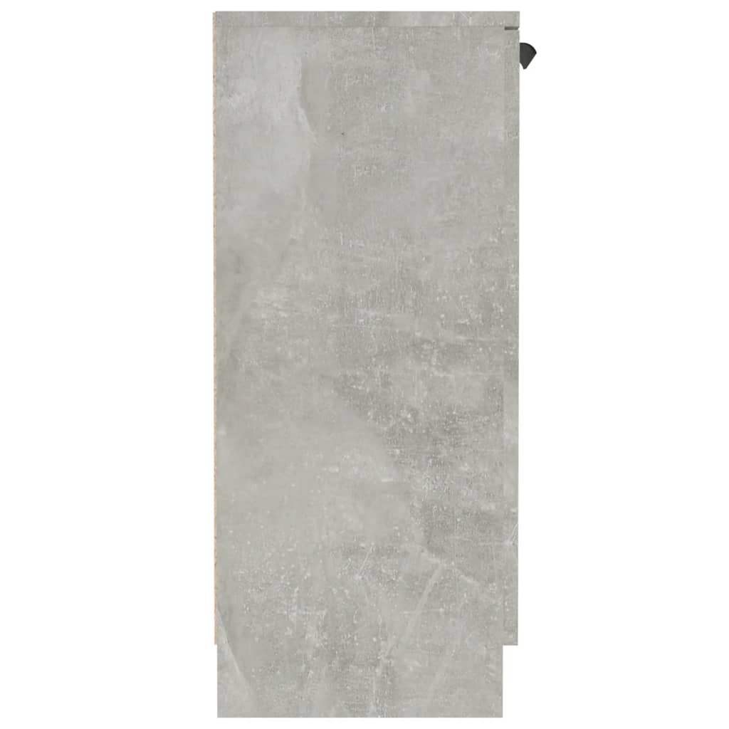 Skjenk betonggrå 60x30x70 cm konstruert tre