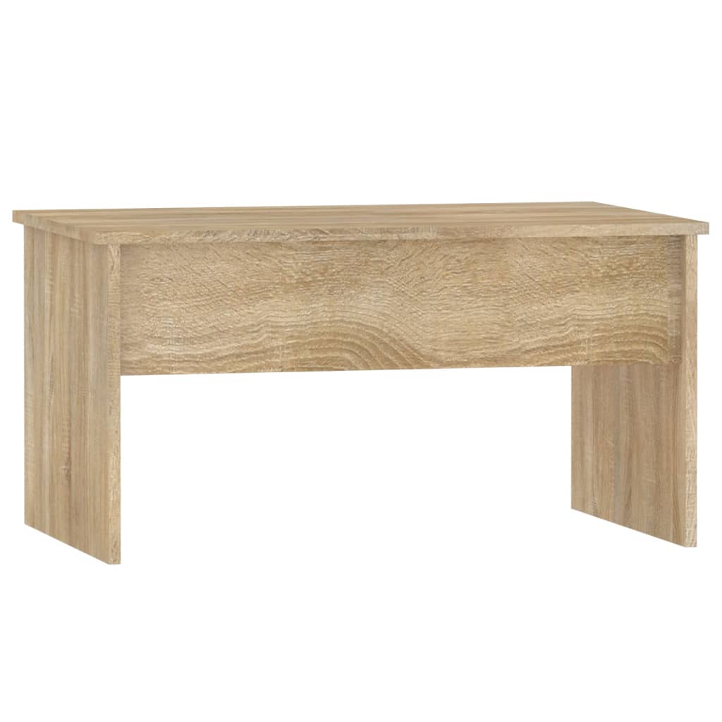 Salongbord sonoma eik 80x50,5x41,5 cm konstruert tre