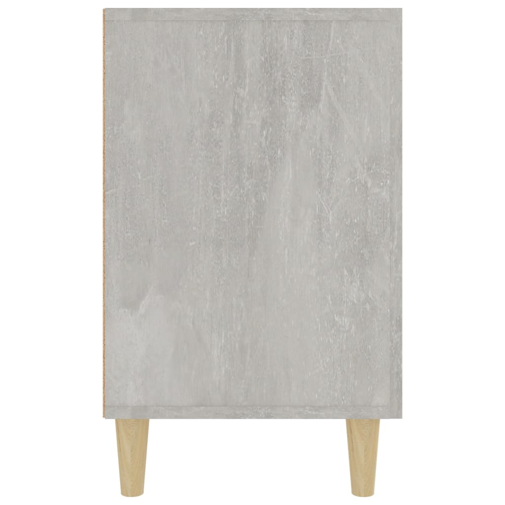 Skjenk betonggrå 100x36x60 cm konstruert tre