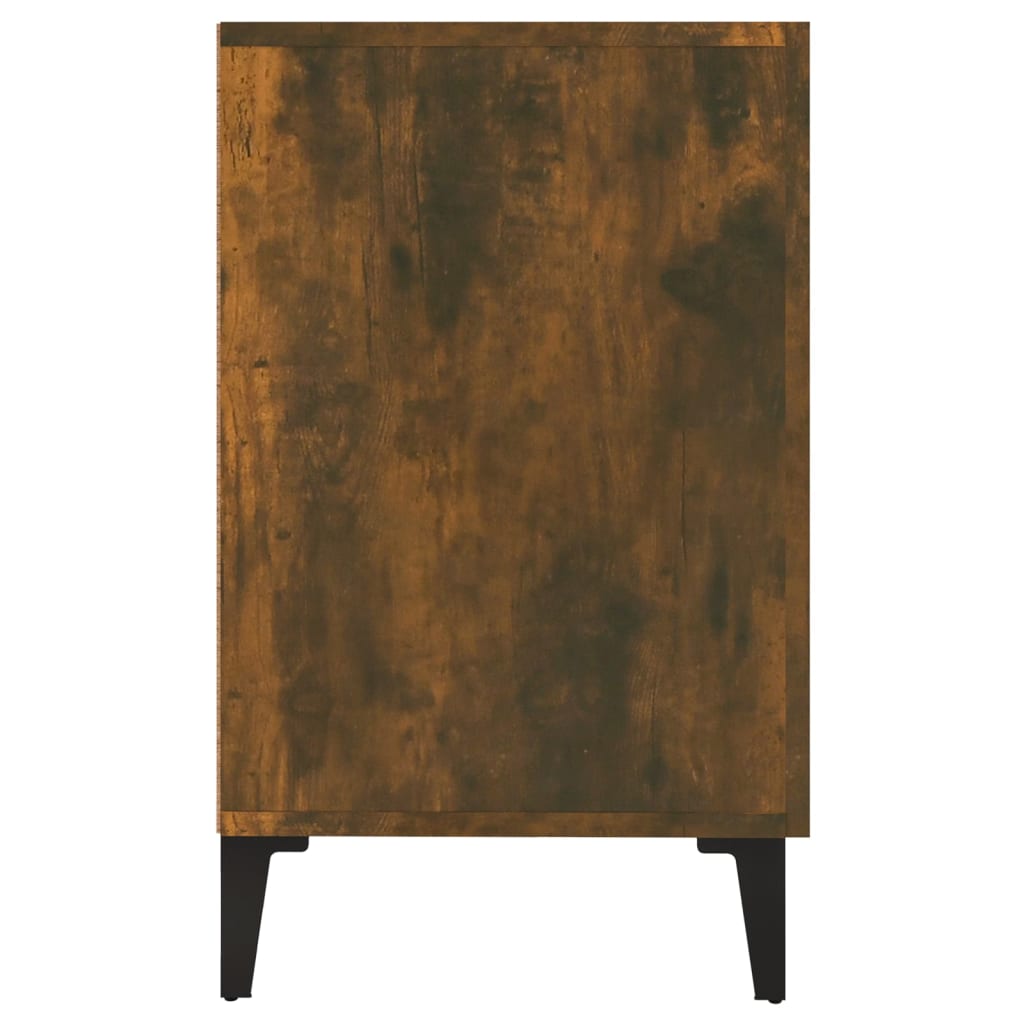 Skjenk røkt eik 100x36x60 cm konstruert tre