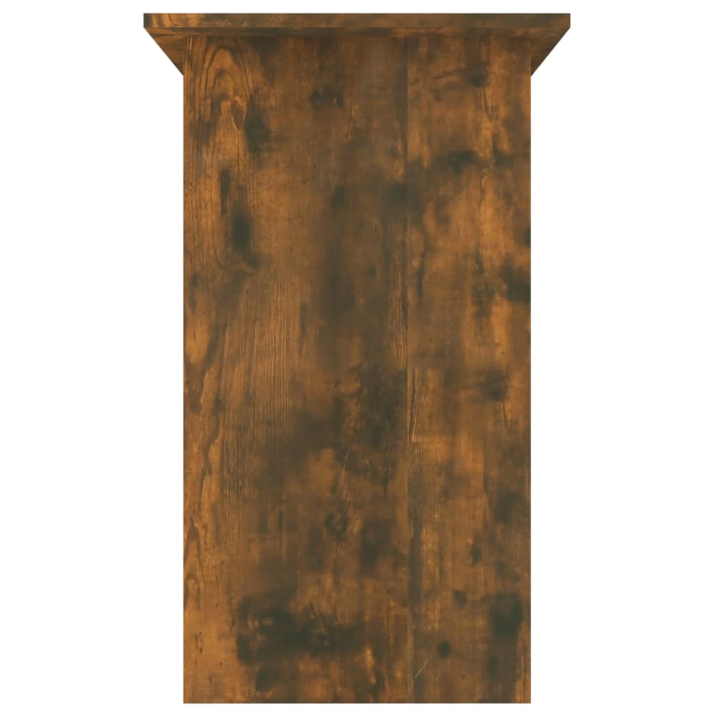 Skrivebord røkt eik 80x45x74 cm konstruert tre
