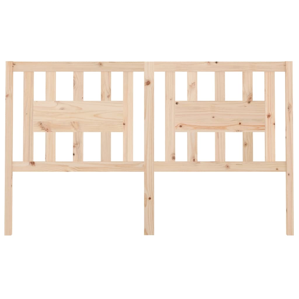 Sengegavl 141x4x100 cm heltre furu