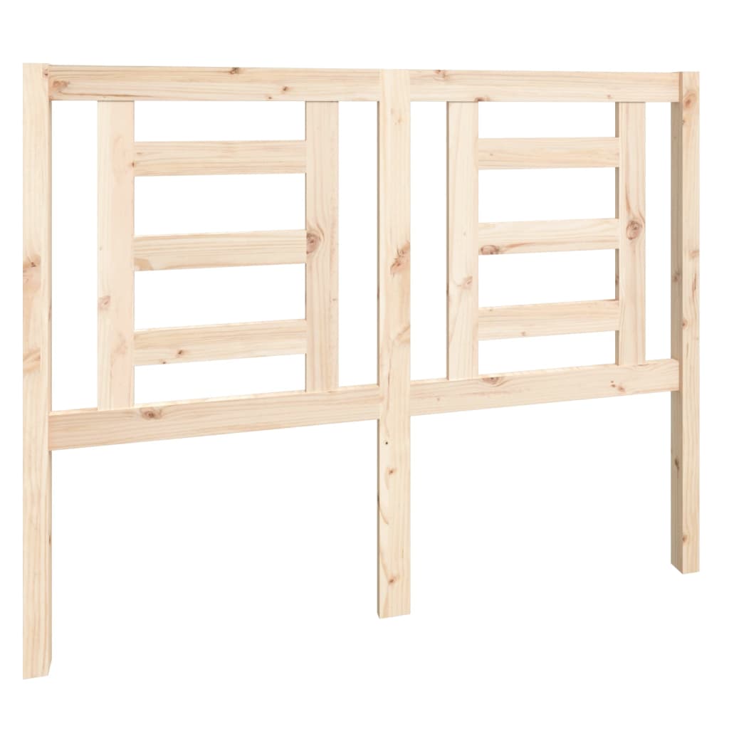 Sengegavl 126x4x100 cm heltre furu